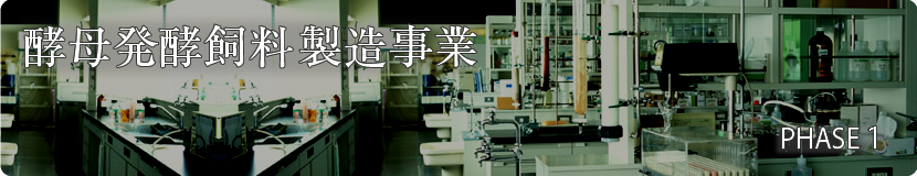 酵母発酵飼料製造事業